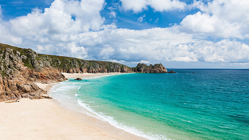 Porthcurno Beach